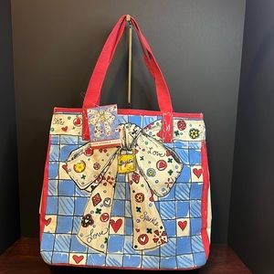 ❤️ NWT Brighton Sparkle Love Canvas Tote❤️
